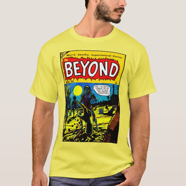 Camiseta de 'The BEYOND' de cómics de terror de lo (Anverso)