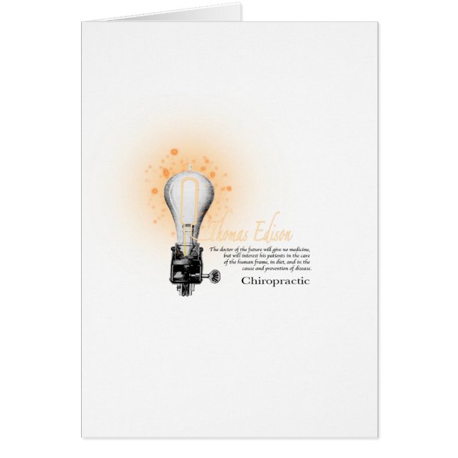 Camiseta de Thomas Edison (Frente)