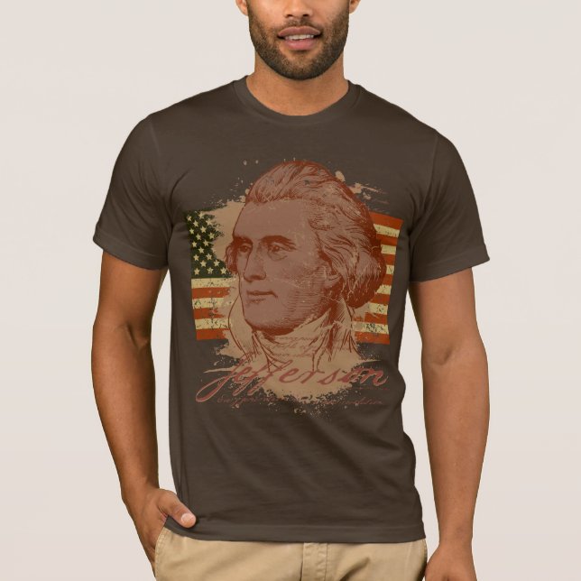 Camiseta de Thomas Jefferson (Anverso)