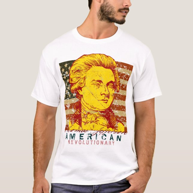 Camiseta de Thomas Jefferson - modificada para (Anverso)