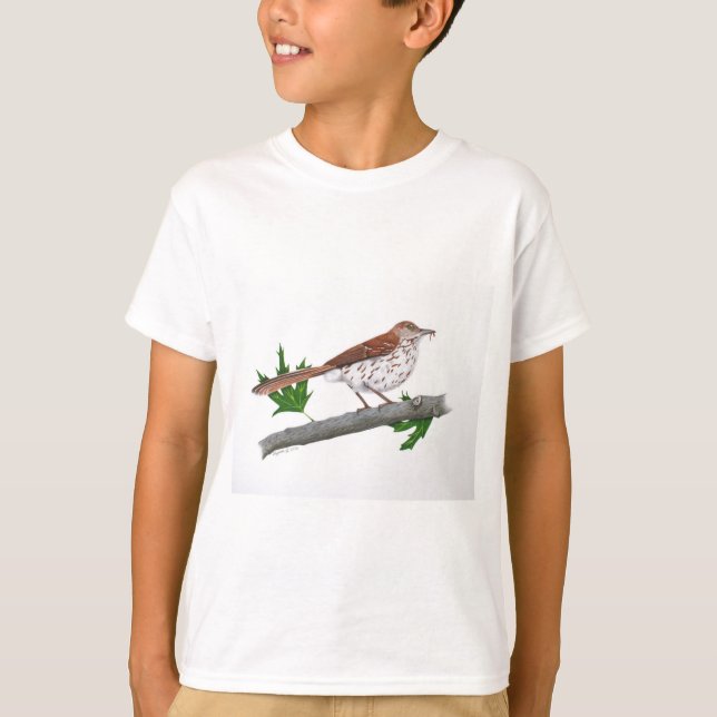 Camiseta de Thrasher Brown para niños (Anverso)