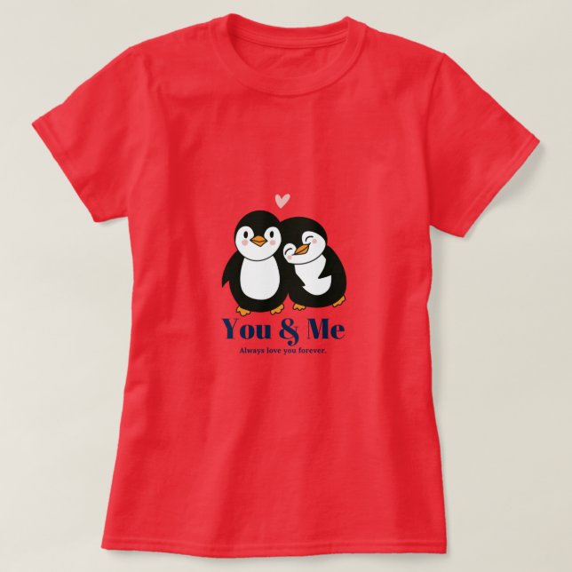 Camiseta de ti y yo (Diseño del anverso)