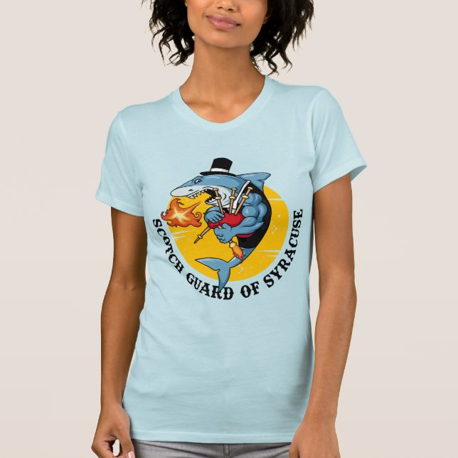 Camiseta de tiburón de la Guardia escocesa femenin (Anverso)