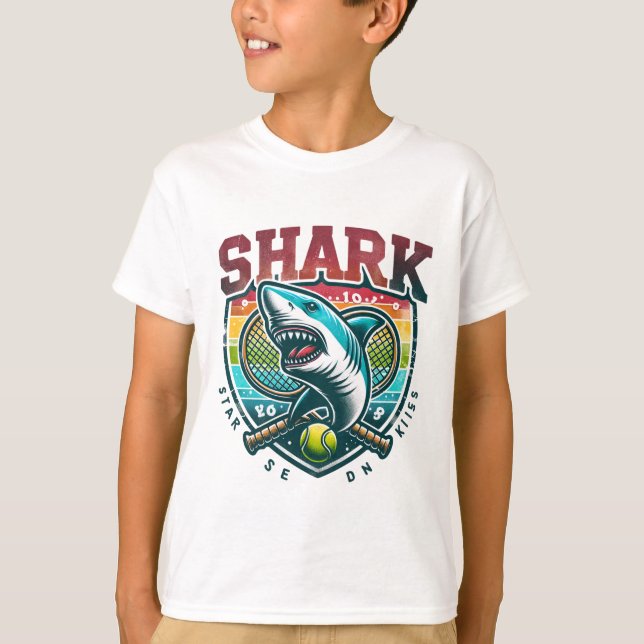 Camiseta de tiburón Guay - Sumergirse en el estilo (Anverso)