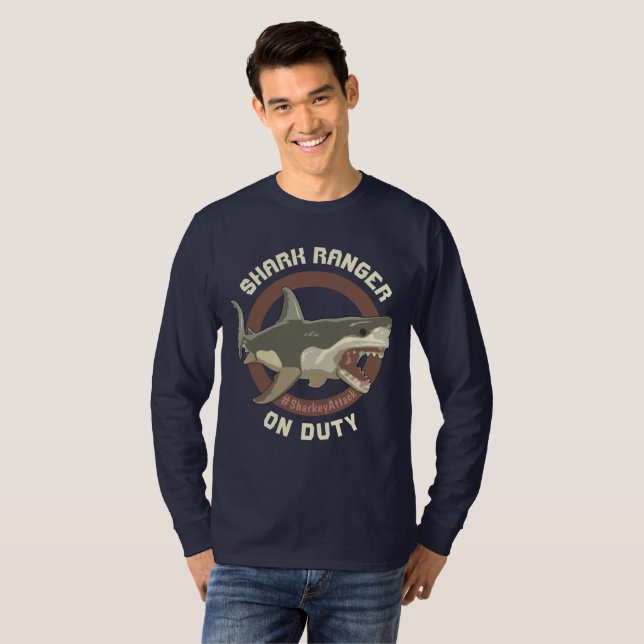 Camiseta de tiburón ranger de Sharkey d'Shark (Anverso completo)