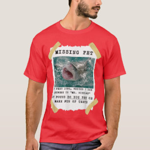 Camiseta de tiburón, tiburón gracioso, regalo de a