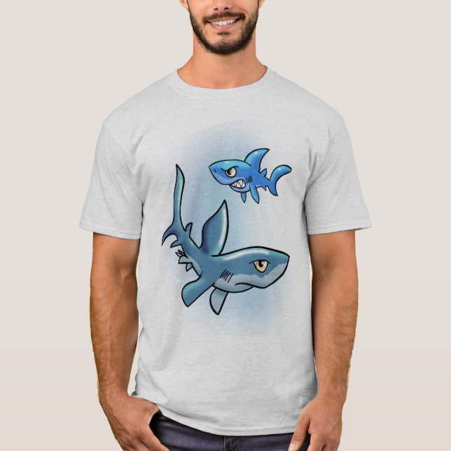 Camiseta de tiburones (Anverso)