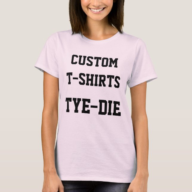 CAMISETA DE TIE-DYE personalizada para Personaliza (Anverso)