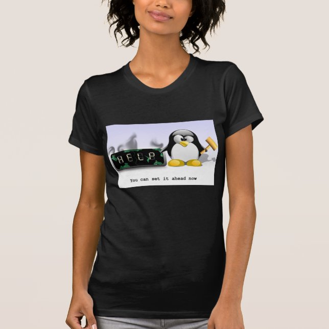 Camiseta de tiempo de ahorro anti-luz del día (Anverso)