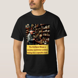 Camiseta de tienda de antigüedades, camiseta motiv
