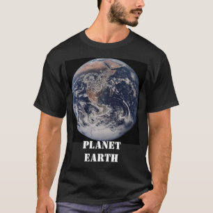 Camiseta De Tierra Planeta