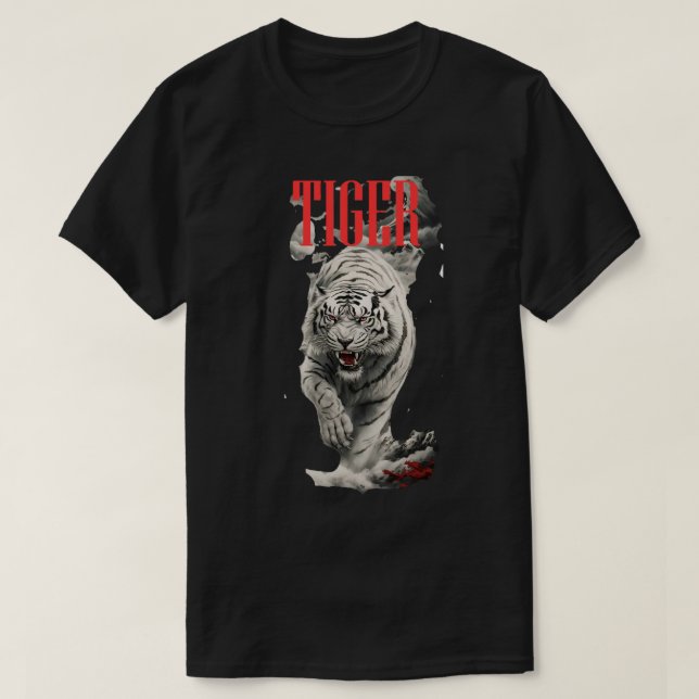 camiseta de tigre (Diseño del anverso)