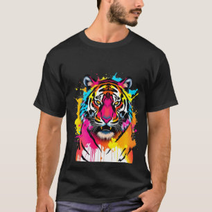 Camiseta de tigre Art Bella+Canvas