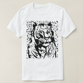 Camiseta de tigre audaz y fuerte - Exclusiva