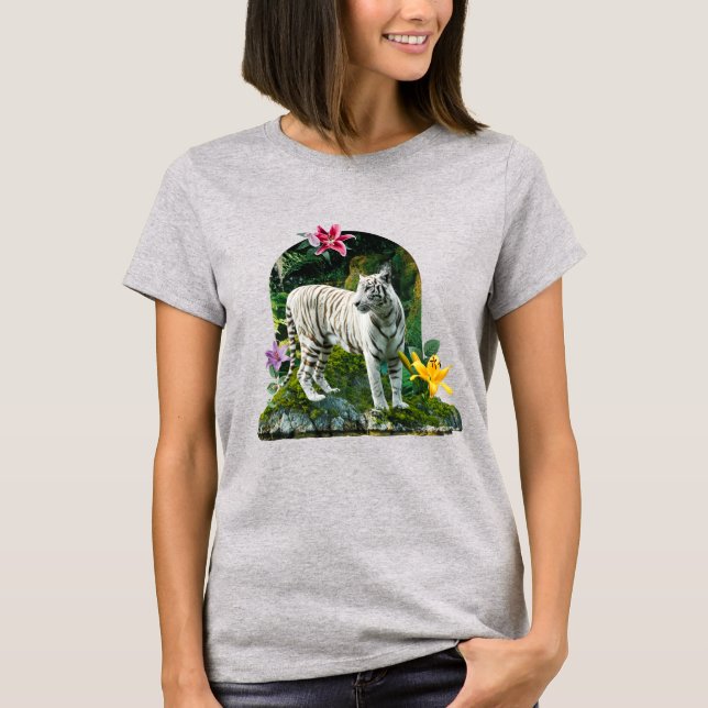 Camiseta de Tigre Blanco (Anverso)