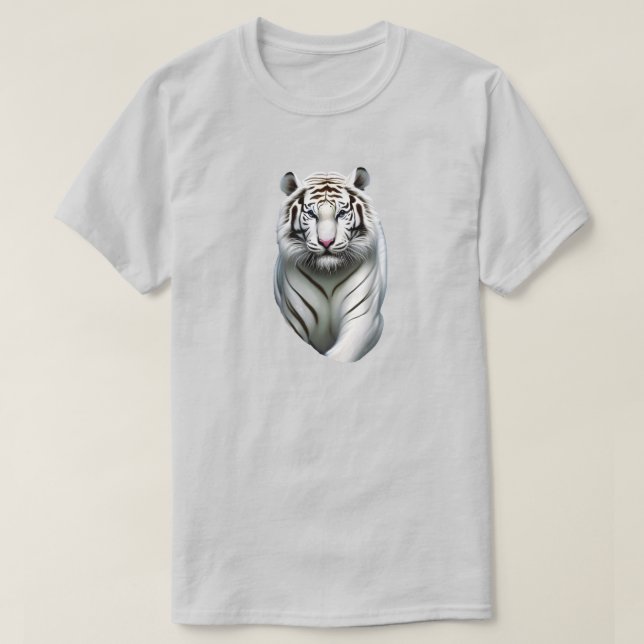 Camiseta de Tigre Blanco (Diseño del anverso)