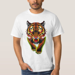 Camiseta de Tigre Enfurecido