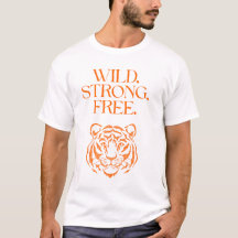 Camiseta de Tigre Indómito – Gráfica Audaz de Ropa