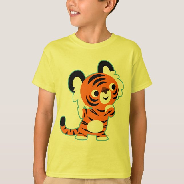 Camiseta de tigre Personalizado con interés (Anverso)