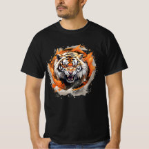 Camiseta de Tigre ruidosa
