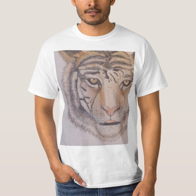 Camiseta de tigre salvaje (Anverso)