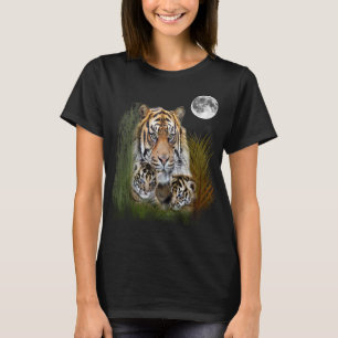Camiseta de Tigre y Cachorros