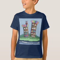Camiseta de Tiki Bird Rosebud