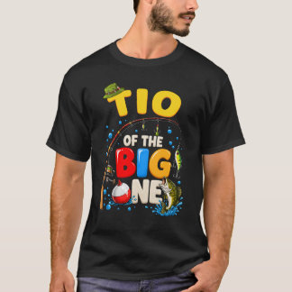 Camiseta de Tio del Cumpleaños de Pesca del Grande