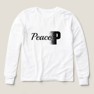 Camiseta de tipografía con efecto de desintegració