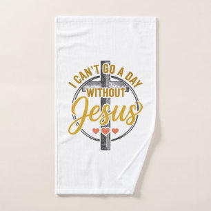 Camiseta de tipografía cristiana de la cruz de Jes