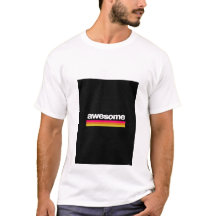 Camiseta de tipografía impresionante 