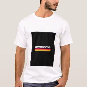 Camiseta de tipografía impresionante