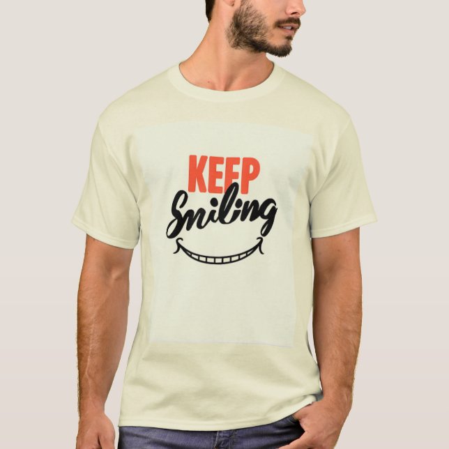 Camiseta de tipografía moderna inteligente (Anverso)