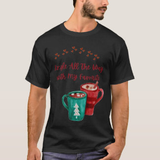 CAMISETA DE TIPOGRAFÍA NAVIDEÑA