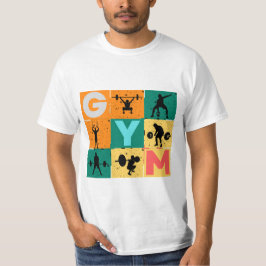 Camiseta de tipografía para entrenamiento en el gi
