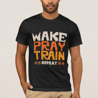camiseta de tipografía para gimnasio y fitness