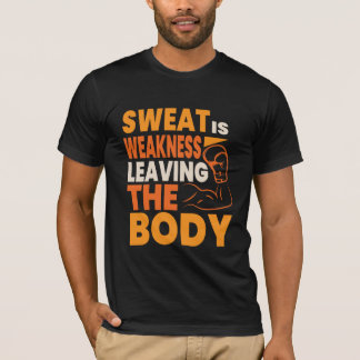 camiseta de tipografía para gimnasio y fitness