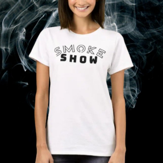 Camiseta de tipografía Smoke Show (Subido por el creador)