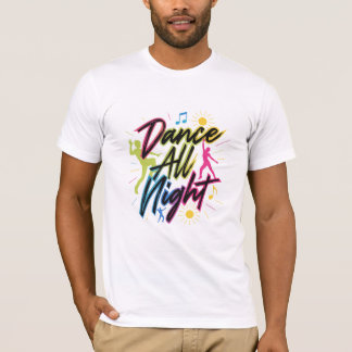 Camiseta de tipografía única para amante del baile