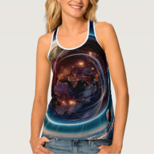 3D Esfera 01 Tank Top