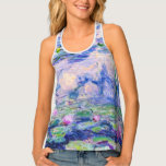 Camiseta De Tirantes Claude Monet - Lilies de agua / Nympheas 1919<br><div class="desc">Lilies de agua / Nympheas (W.1852) - Claude Monet,  Petróleo en lienzo,  1916-1919</div>