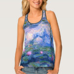 Camiseta De Tirantes Claude Monet Water Lilies Vintage Floral HD Art<br><div class="desc">Claude Monet Water Lilies Vintage Floral HD Art Tank Top.
Water Lilies pintura de Claude Monet. Pintado entre 1916 y 1919.</div>