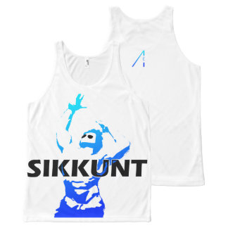 Camiseta De Tirantes Con Estampado Integral El tanque del Gawdz