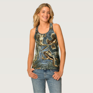 Camisetas tirantes Escalada Con Estampado Integral para mujer | Zazzle.es