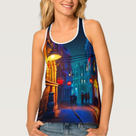 Camiseta De Tirantes "Escena del crimen" Racerback Tank Top