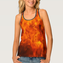 Camiseta De Tirantes Flores