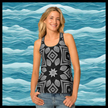 Gráfica moderna gris y blanco sobre la mujer negra