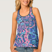 Mariposas azules sueño psicodélico