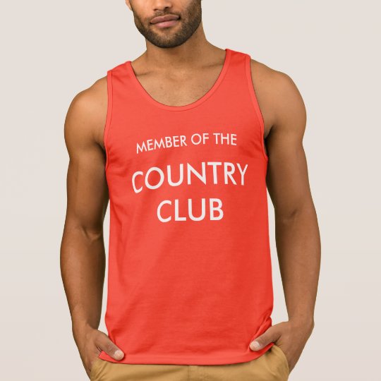 Camiseta De Tirantes miembro del club de campo