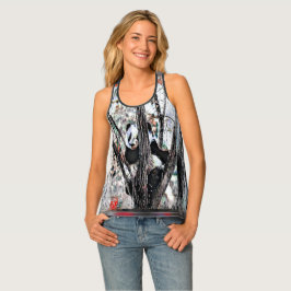 Camiseta De Tirantes Modelos de osos: Panda Life 01-03